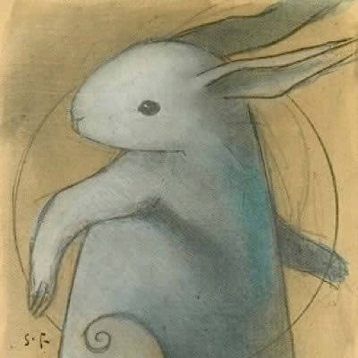 Blue Rabbit by SethFitts