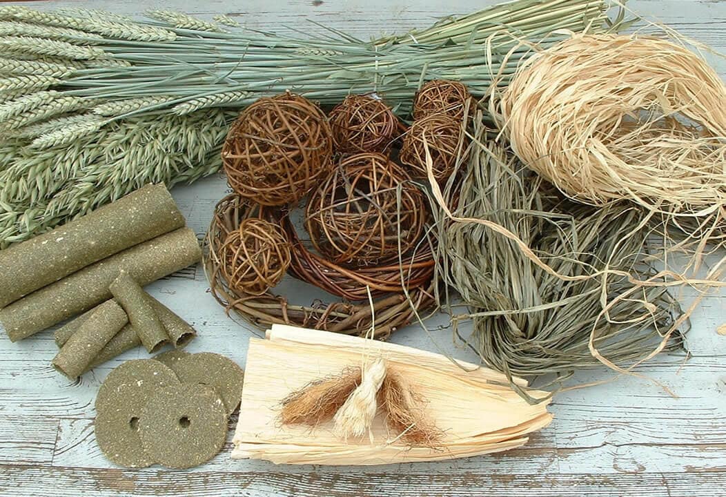 Home made toys from natural materials